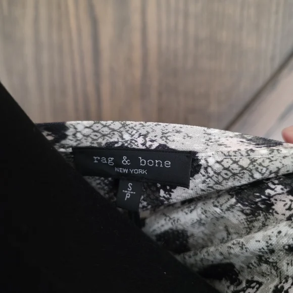 Rag & Bone Snakeskin Print Dress - Picture 3 of 4